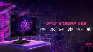 微星联合英伟达发布MPG 272QRF X36 G-SYNC Pulsar游戏显 - 幕帆 AI 科技