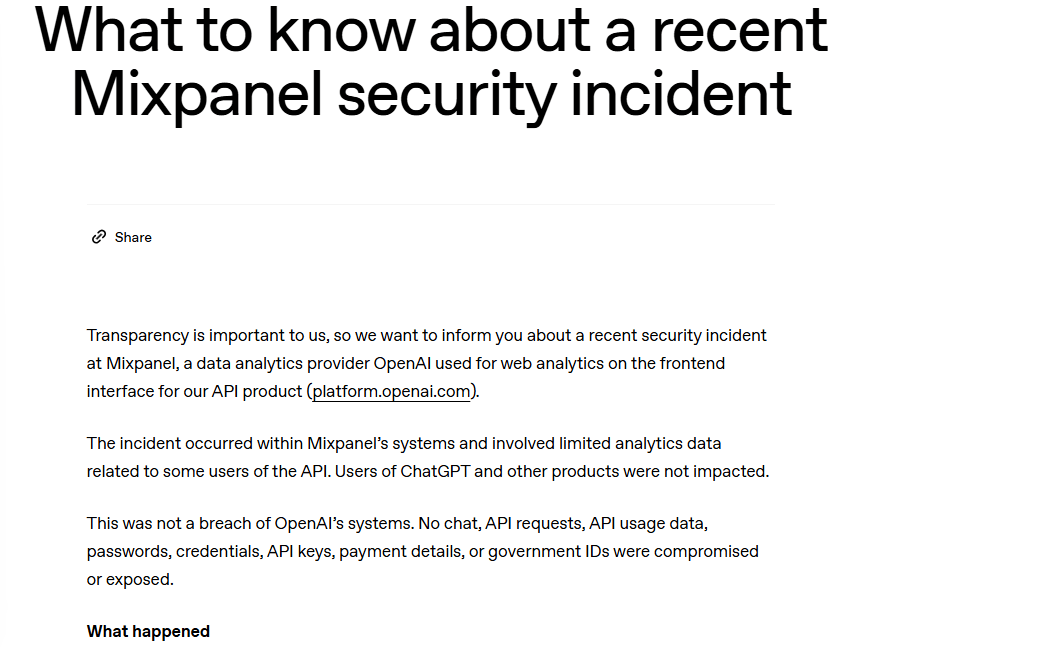 数据裸奔16天浑然不知！OpenAI被“猪队友”坑惨 - 幕帆 AI 科技