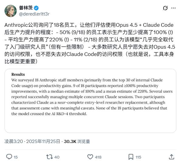 Claude Opus 4.5突袭上线,直接降价2/3!首批用(图5) Claude Opus 4.5突袭上线,直接降价2/3!首批用(图5)