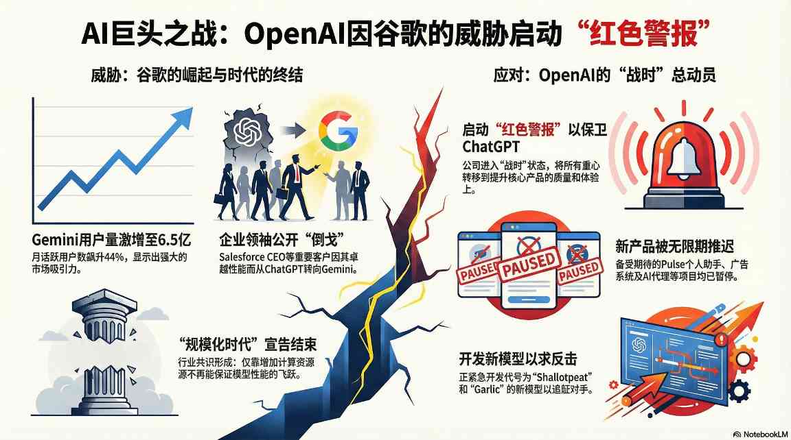 砍项目、停广告、全员加班！OpenAI拉响红色警报 - 幕帆 AI 科技