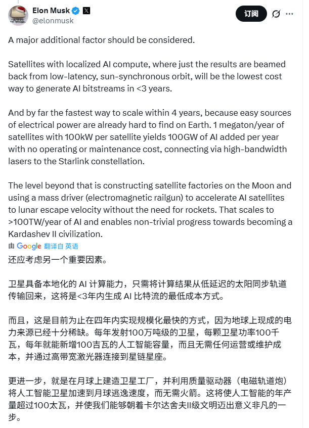 网友欢呼“人类不再小打小闹”!马斯克详解太空(图2) 网友欢呼“人类不再小打小闹”!马斯克详解太空(图2)
