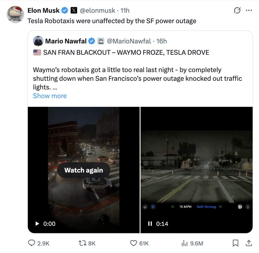 马斯克笑疯了！谷歌无人车街头“装死”，一场大(图8)