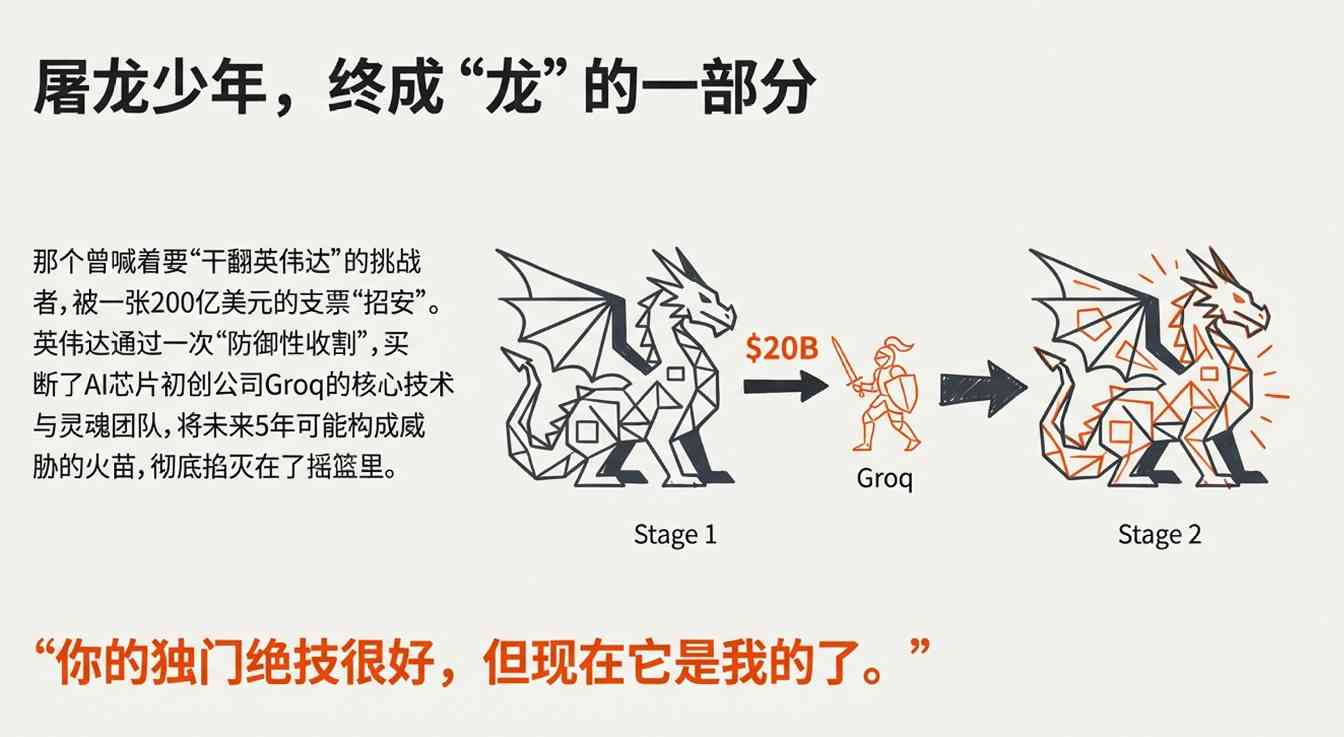 屠龙少年被招安!英伟达平安夜豪掷200亿,老(图3) 屠龙少年被招安!英伟达平安夜豪掷200亿,老(图3)