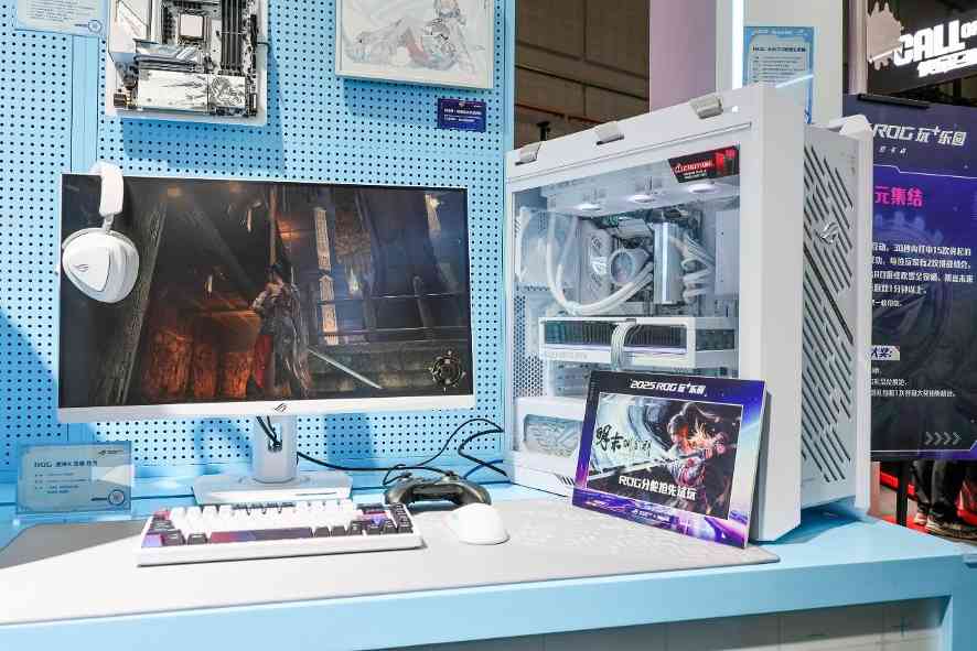 华硕主板撼动BW2025 ROG玩+乐园引玩家狂欢(图11)