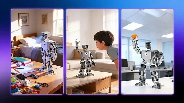 移远通信×古月居:AI算力模组加持,OriginMan机器人焕新升级(图3) 移远通信×古月居:AI算力模组加持,OriginMan机器人焕新升级(图3)