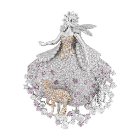 从童话到奇幻场景：天然钻石构建珠宝艺术世界 - 幕帆 AI 科技