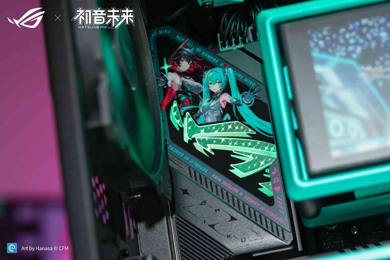 冲破次元壁 华硕X870E RO姬×初音未来版主板火热预约中(图7)