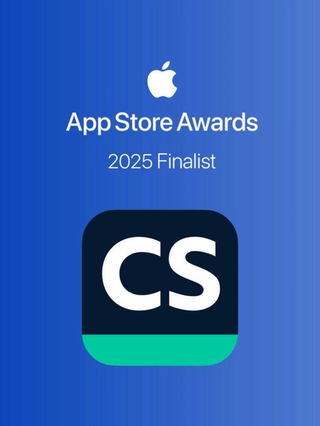 苹果公司揭晓2025年App Store Awards中国大陆入围榜单，扫描全能王、无限暖暖 、无畏契约入选(图1)