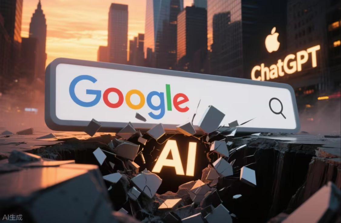 AI 齐来挑战“全球搜索一哥”，过去半年谷歌份额持续低于 90%(图1)