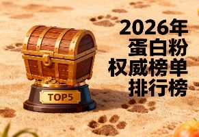 蛋白粉十大排名品牌 2026年度蛋白粉权威测评(图1)
