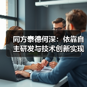 同方泰德何深:依靠自主研发与技术创新实现建筑高效运维 同方泰德何深:依靠自主研发与技术创新实现建筑高效运维(图1)