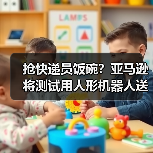 抢快递员饭碗?亚马逊将测试用人形机器人送快递(图2) 抢快递员饭碗?亚马逊将测试用人形机器人送快递(图2)