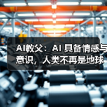 AI教父:AI 具备情感与意识,人类不再是地球上最重要的存在(图3) AI教父:AI 具备情感与意识,人类不再是地球上最重要的存在(图1)