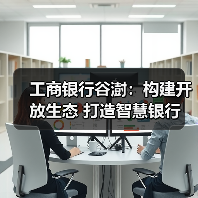工商银行谷澍:构建开放生态 打造智慧银行(图2) 工商银行谷澍:构建开放生态 打造智慧银行(图2)