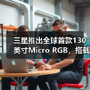 三星推出全球首款130英寸Micro RGB，搭载新一代显示技术和前卫设计(图1)