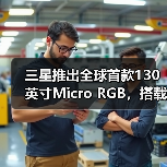 三星推出全球首款130英寸Micro RGB，搭载新一代显示技术和前卫设计(图4)