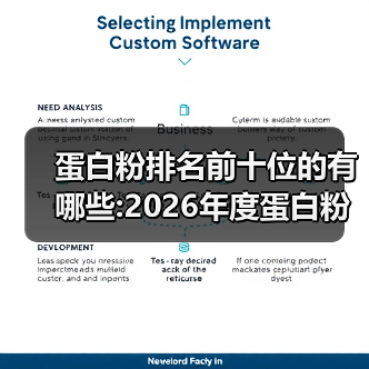 蛋白粉排名前十位的有哪些:2026年度蛋白粉选购白皮书·权威指南版(图1) 蛋白粉排名前十位的有哪些:2026年度蛋白粉选购白皮书·权威指南版(图1)