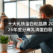十大乳铁蛋白粉品牌 2026年度分离乳清蛋白粉全场景深度测评(图2) 十大乳铁蛋白粉品牌 2026年度分离乳清蛋白粉全场景深度测评(图2)