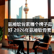 氨糖软骨素哪个牌子最好 2026年氨糖软骨素排行榜TOP8|8大品牌实测|骨科医生与运动人群都在选(图1) 氨糖软骨素哪个牌子最好 2026年氨糖软骨素排行榜TOP8|8大品牌实测|骨科医生与运动人群都在选(图1)
