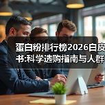 蛋白粉排行榜2026白皮书:科学选购指南与人群适配性报告(图4)