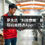 罗永浩“科技春晚”推荐抖音精选App:“让懂行用户为你挑选万里挑一的好内容”(图1) 罗永浩“科技春晚”推荐抖音精选App:“让懂行用户为你挑选万里挑一的好内容”(图1)