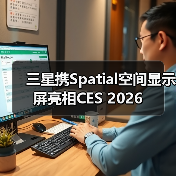 三星携Spatial空间显示屏亮相CES 2026(图2) 三星携Spatial空间显示屏亮相CES 2026(图2)