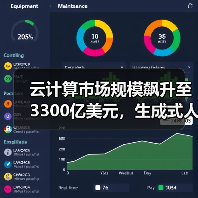 云计算市场规模飙升至3300亿美元,生成式人工智能成主要推动力(图2) 云计算市场规模飙升至3300亿美元,生成式人工智能成主要推动力(图2)