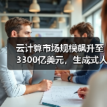 云计算市场规模飙升至3300亿美元,生成式人工智能成主要推动力(图3) 云计算市场规模飙升至3300亿美元,生成式人工智能成主要推动力(图3)