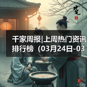 千家周报|上周热门资讯 排行榜(03月24日-03月30日)(图3) 千家周报|上周热门资讯 排行榜(03月24日-03月30日)(图3)