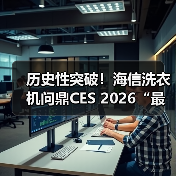 历史性突破!海信洗衣机问鼎CES 2026“最佳创新奖”,15年来行业唯一(图2) 历史性突破!海信洗衣机问鼎CES 2026“最佳创新奖”,15年来行业唯一(图2)
