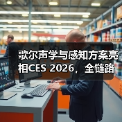 歌尔声学与感知方案亮相CES 2026，全链路创新开启沉浸式交互新生态(图2)