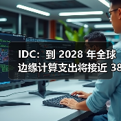 IDC:到 2028 年全球边缘计算支出将接近 3800 亿美元(图1) IDC:到 2028 年全球边缘计算支出将接近 3800 亿美元(图1)
