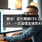 重磅！歌尔亮相CES 2026，一文读懂全场景AI眼镜、XR光学方案(图2)