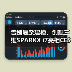 告别复杂建模，创想三维SPARKX i7