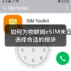 如何为物联网eSIM未来选择合适的模块