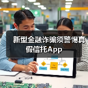 新型金融诈骗须警惕真假信托App(图3) 新型金融诈骗须警惕真假信托App(图3)