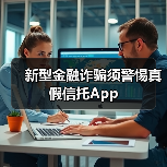 新型金融诈骗须警惕真假信托App(图2) 新型金融诈骗须警惕真假信托App(图2)