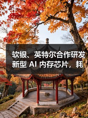 软银、英特尔合作研发新型 AI 内存芯片,耗电量有望减半(图4) 软银、英特尔合作研发新型 AI 内存芯片,耗电量有望减半(图4)