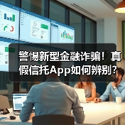 警惕新型金融诈骗!真假信托App如何辨别?(图3) 警惕新型金融诈骗!真假信托App如何辨别?(图3)