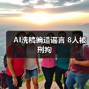 AI洗稿编造谣言 8人被刑拘(图2) AI洗稿编造谣言 8人被刑拘(图2)