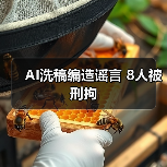 AI洗稿编造谣言 8人被刑拘(图4) AI洗稿编造谣言 8人被刑拘(图4)