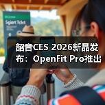 韶音CES 2026新品发布：OpenFit Pro推出开放式滤噪新方案(图1)