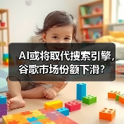 AI或将取代搜索引擎，谷歌市场份额下滑？