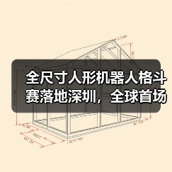 全尺寸人形机器人格斗赛落地深圳，全球首场