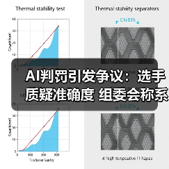 AI判罚引发争议:选手质疑准确度 组委会称系统更可靠(图3) AI判罚引发争议:选手质疑准确度 组委会称系统更可靠(图3)