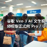 谷歌 Veo 3 AI 文生视频模型正式向 Pro / Ultra 会员开放,后续将新增“照片生成视频”功能(图3) 谷歌 Veo 3 AI 文生视频模型正式向 Pro / Ultra 会员开放,后续将新增“照片生成视频”功能(图3)