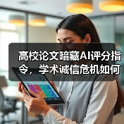 高校论文暗藏AI评分指令,学术诚信危机如何破解?(图3) 高校论文暗藏AI评分指令,学术诚信危机如何破解?(图3)