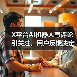 X平台AI机器人写评论引关注,用户反馈决定是否展示(图2) X平台AI机器人写评论引关注,用户反馈决定是否展示(图2)