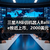 三星AI伴侣机器人Ballie推迟上市,2000美元定价能否打动人?(图2) 三星AI伴侣机器人Ballie推迟上市,2000美元定价能否打动人?(图2)