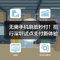 无需手机刷脸秒付!招行深圳试点支付新体验(图2) 无需手机刷脸秒付!招行深圳试点支付新体验(图2)
